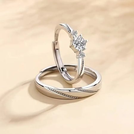Schitterende Zirkonia ring - Dames - Heren - Vriendschapsringen