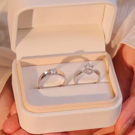 Franse stijl ring - Dames - Heren - Vriendschapsringen