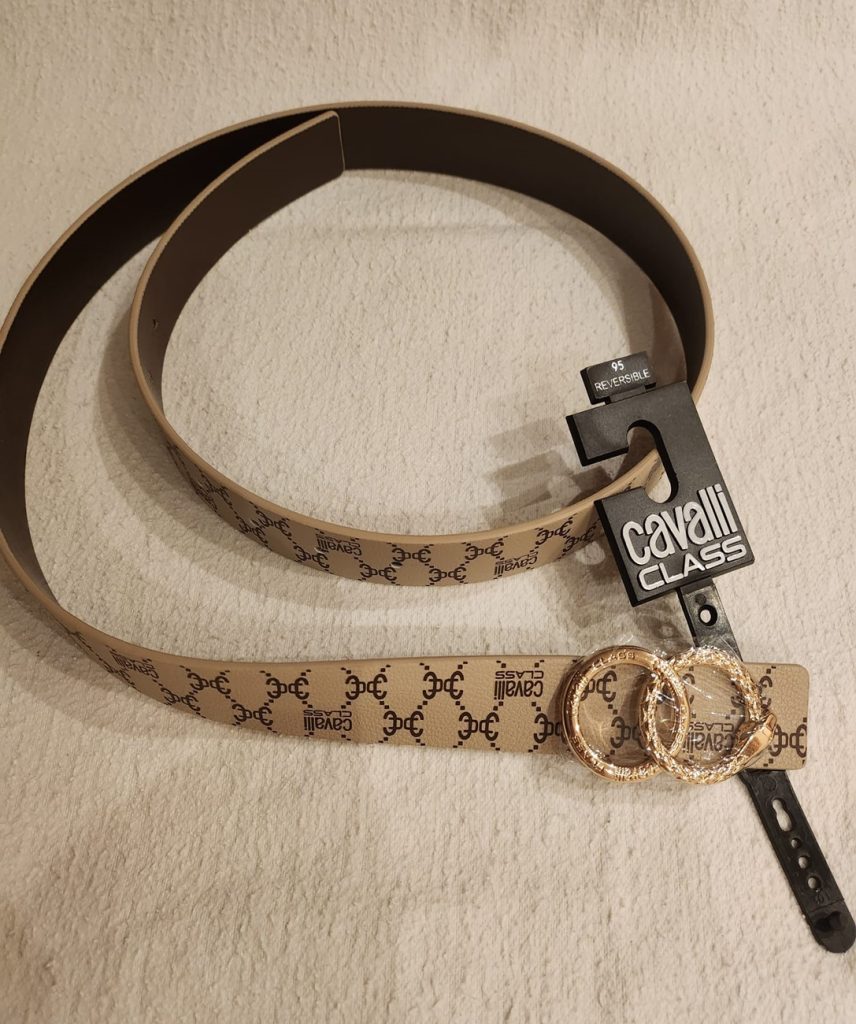 Modieuze damesriem van het merk Cavalli Class- trendy