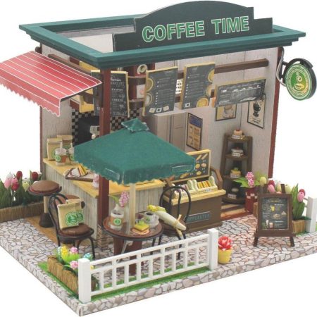 Crafts&Co Modelbouwpakket - DIY Doll House - Koffie Huis