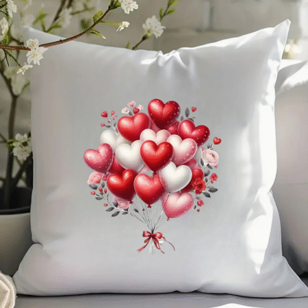Heat-Transfer - Ballonnen - Liefde - Love -Valentijn - Harten
