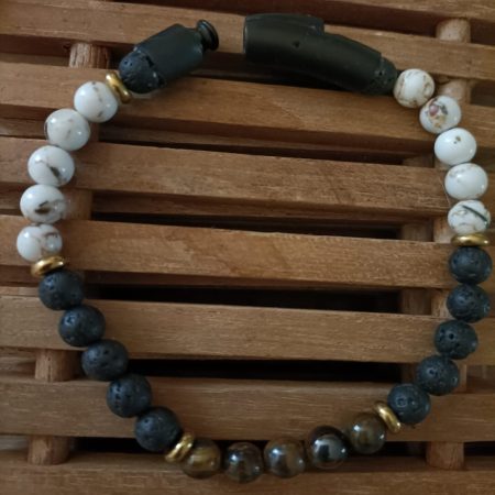 Kralen armband gemaakt van echt natuur steen -hand gemaakt