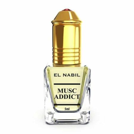 MUSK ADDICT - Alcoholvrij - EL NABIL - 5 ml - Kruidig karakter