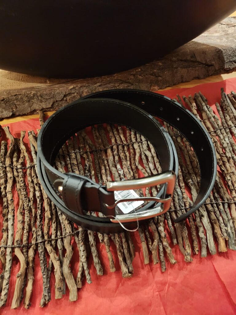 Zwarte Heren Riem voor allerdaags gebruik - Kleur zwart - 115cm