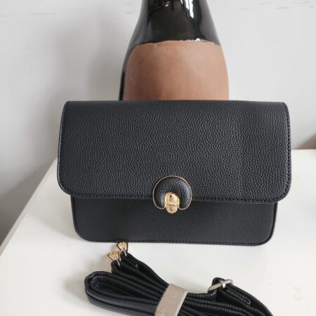 Mooie zwarte tas - Elegant en mooi - Eenvoudig maar mooi