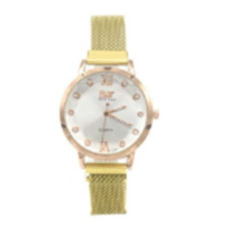 Quartz horloge met gouden band - mooi elegant