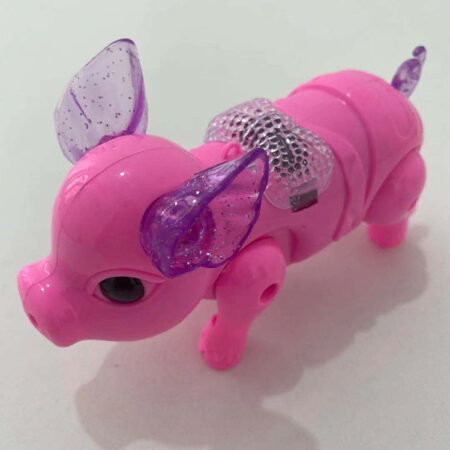 Hot !!!! Lopend varkentje met geluid en verlichting.