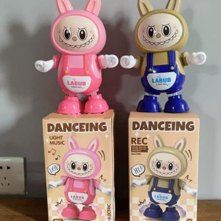 Labub Elektrische Dansende verlichte Pop Schattig Kinderspeelgoed