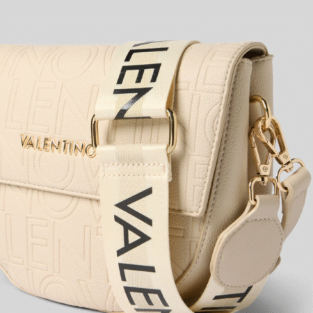 Valentino Bags Pansy Crossbody tas beige . Elegante tas
